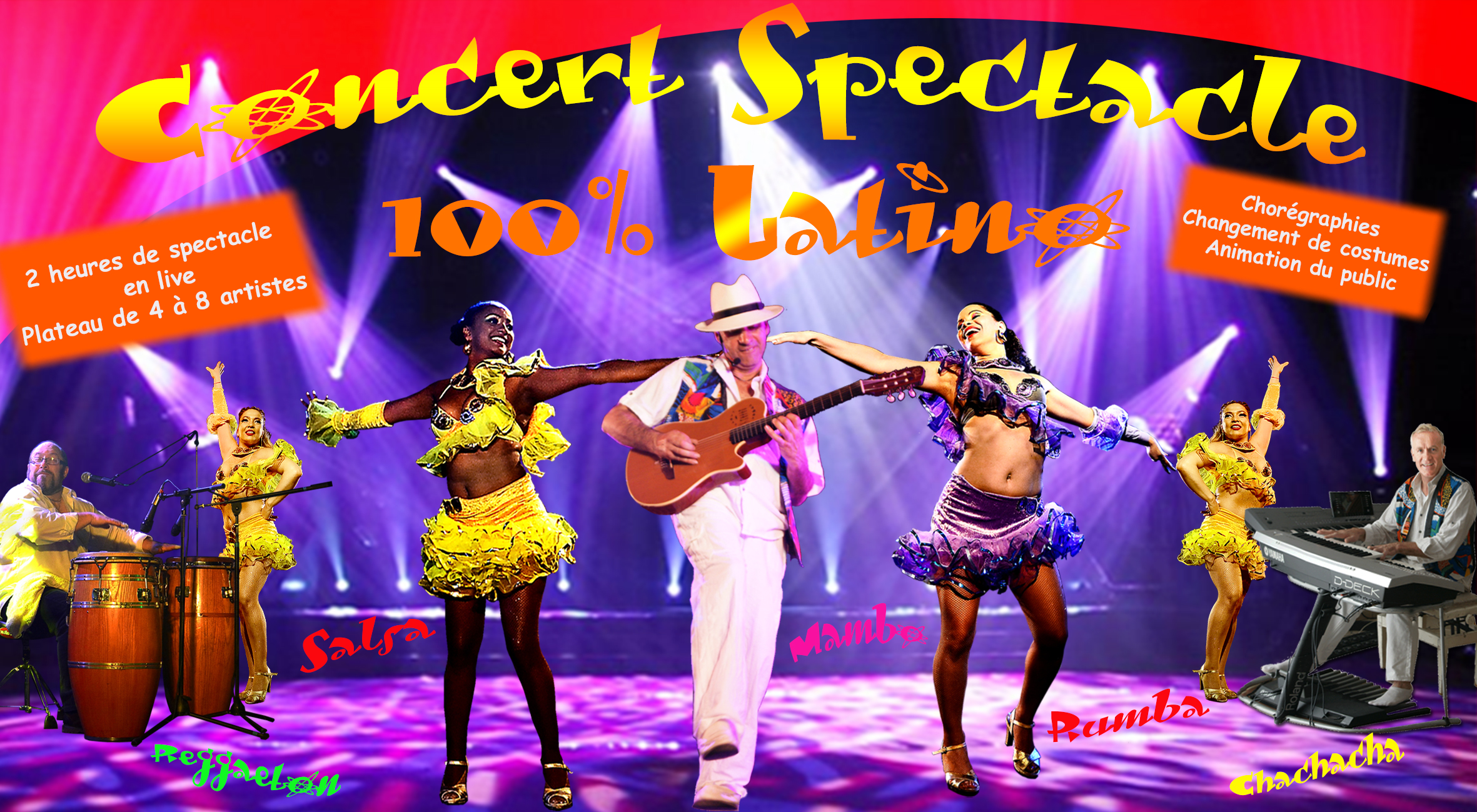SPECTACLE REVUE 100% LATINO